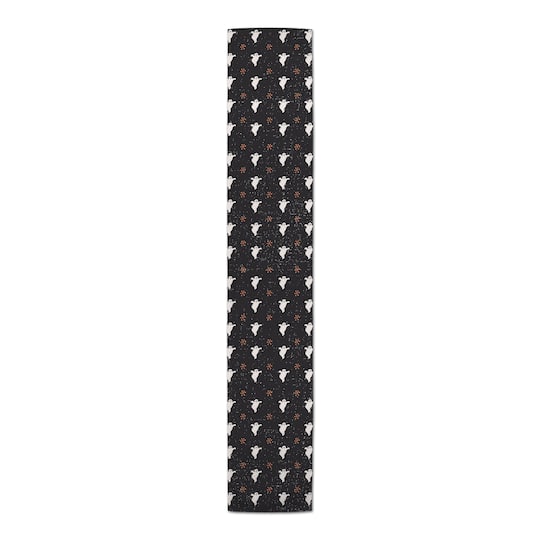 90" Retro Ghosts Poly Twill Table Runner